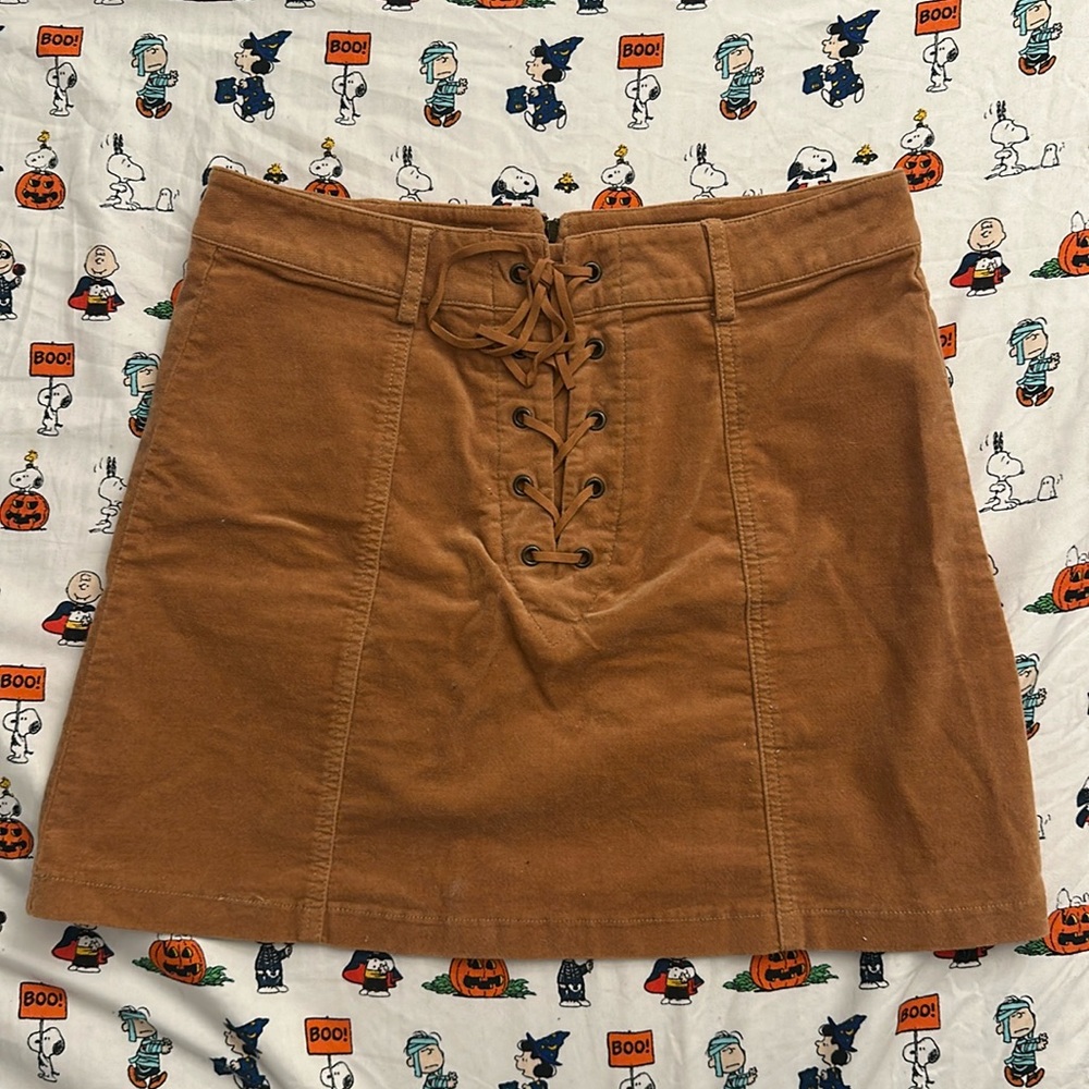 Forever 21 Brown Mini Skirt